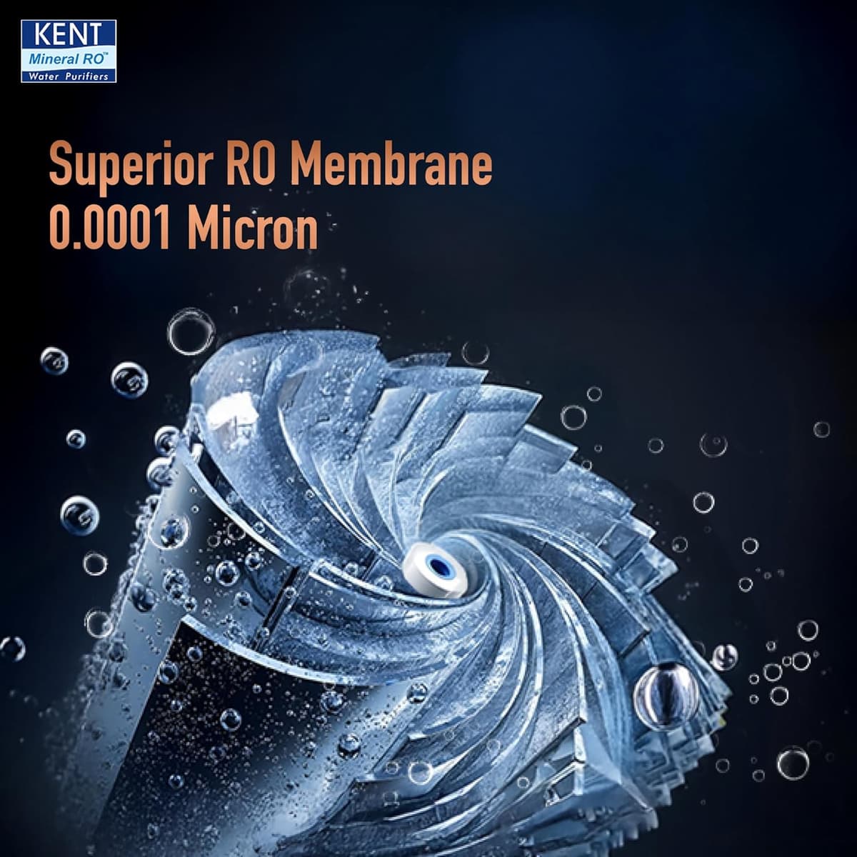 KENT Supreme Plus Alkaline + Copper RO Water Purifier thumbnail 3