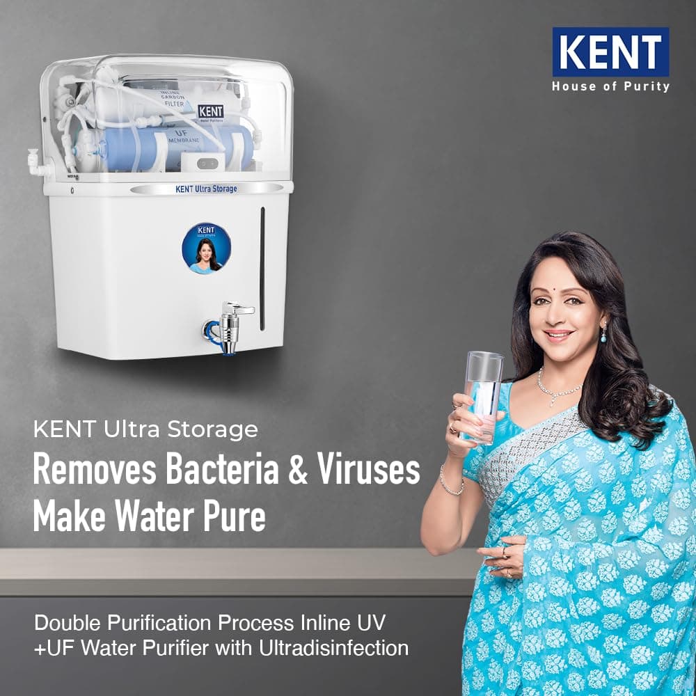 KENT Ultra Storage UV+UF Water Purifier (8L) thumbnail 2