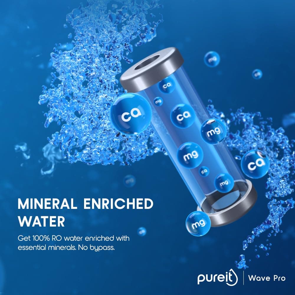 Pureit Wave Pro RO + Mineral + UV LED In-Tank Water Purifier (7L) thumbnail 3