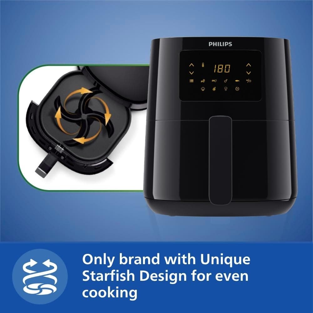 Philips Digital Air Fryer HD9252/90 thumbnail 4