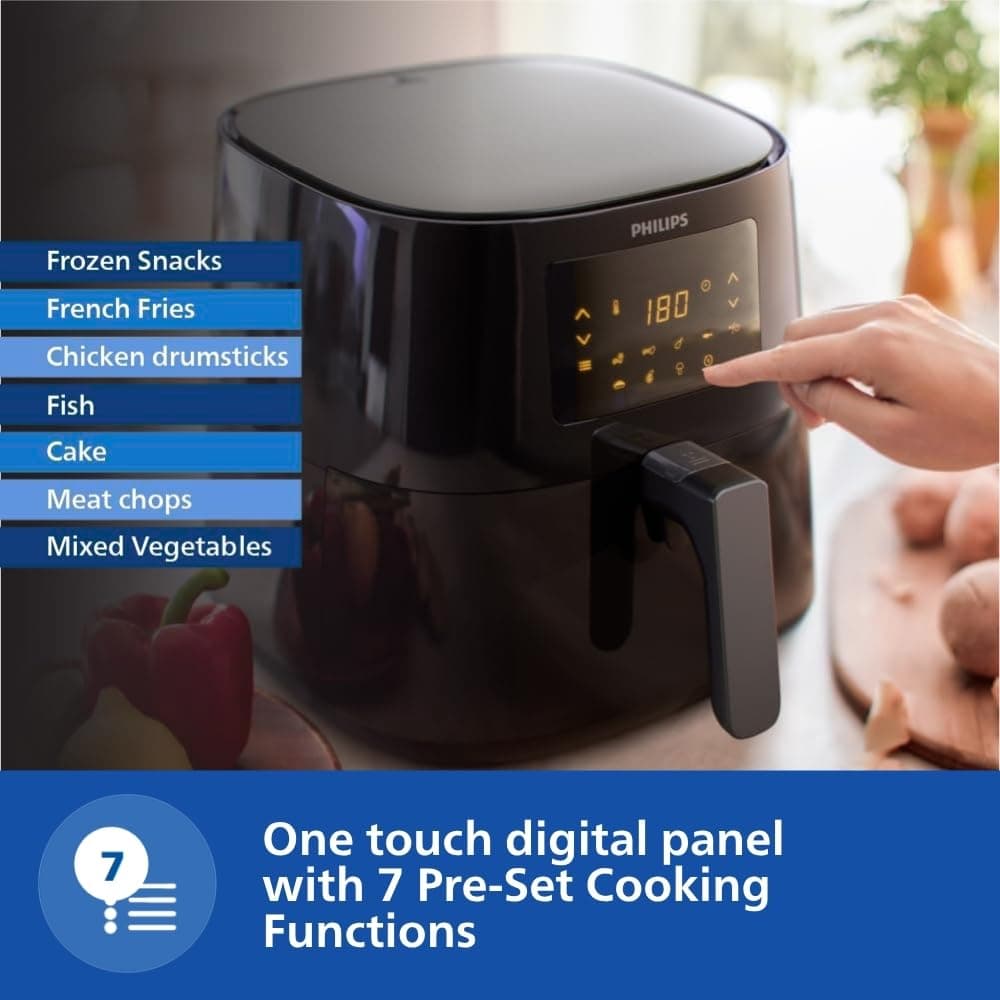 Philips Digital Air Fryer HD9252/90 thumbnail 3