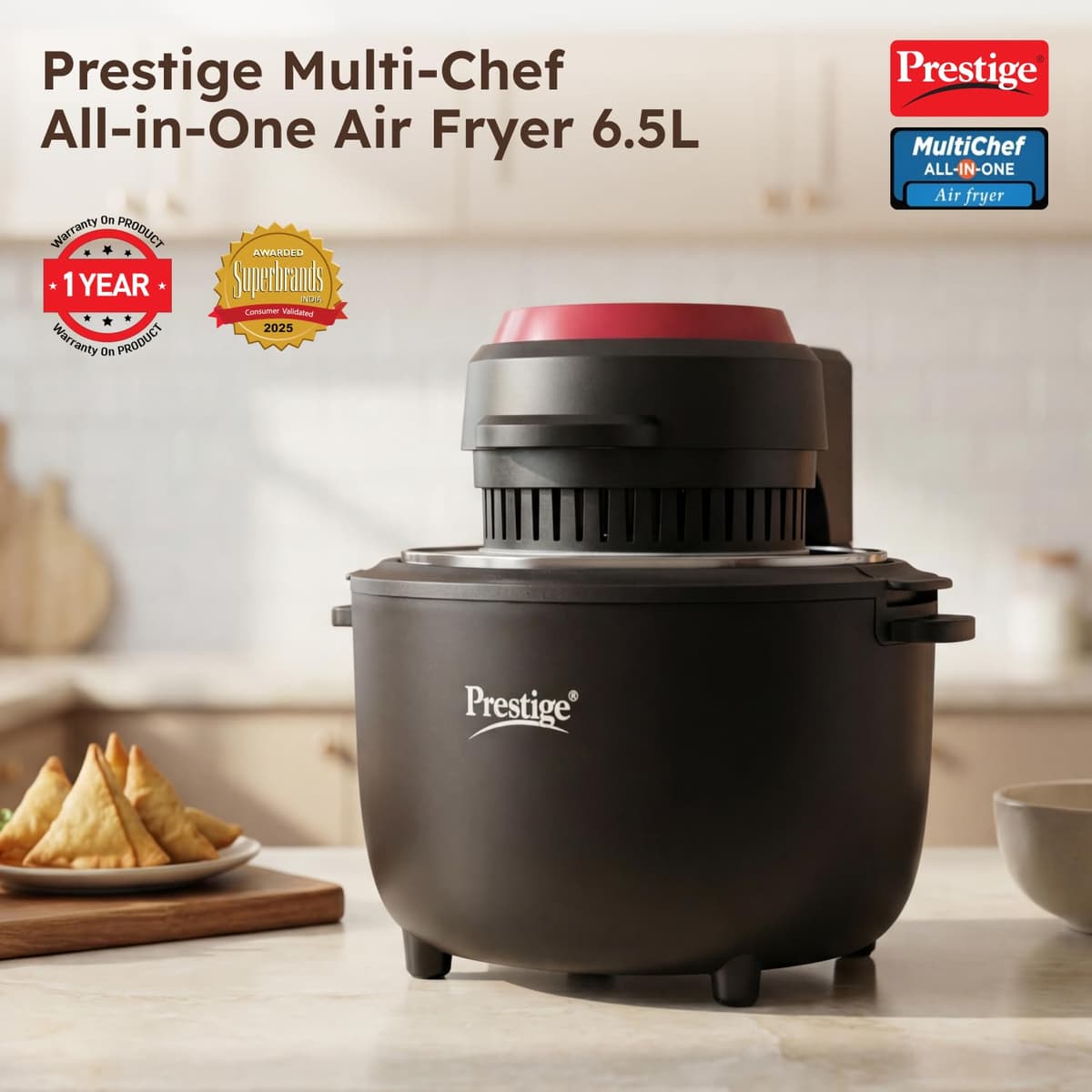 Prestige Multi-Chef All-in-One Air Fryer 6.5L thumbnail 2