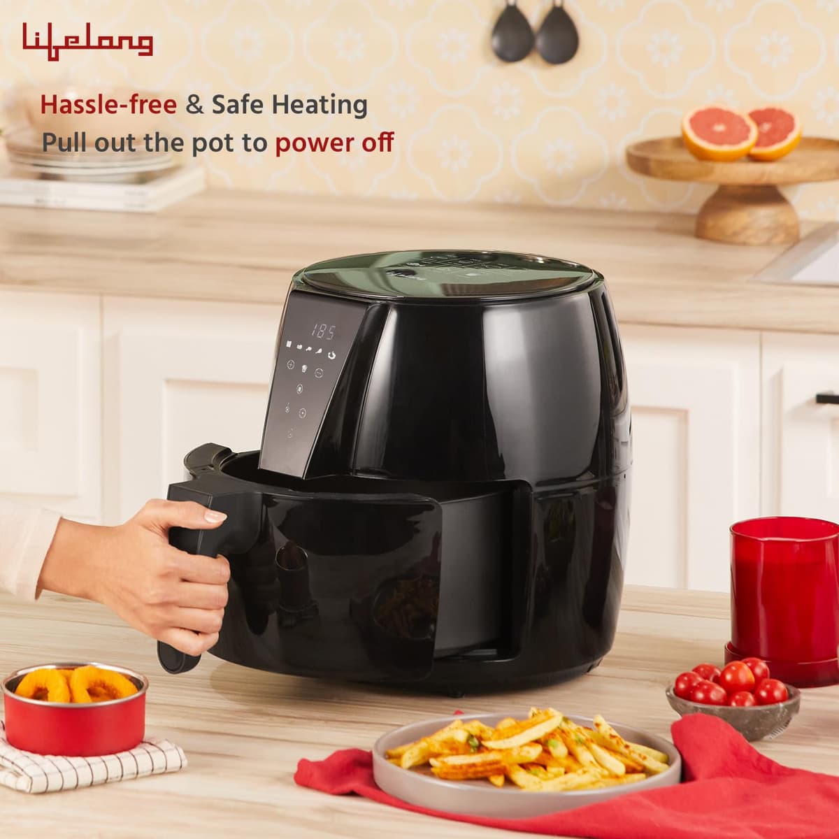 Lifelong Digital Air Fryer 4.2L LLHFD439 thumbnail 6