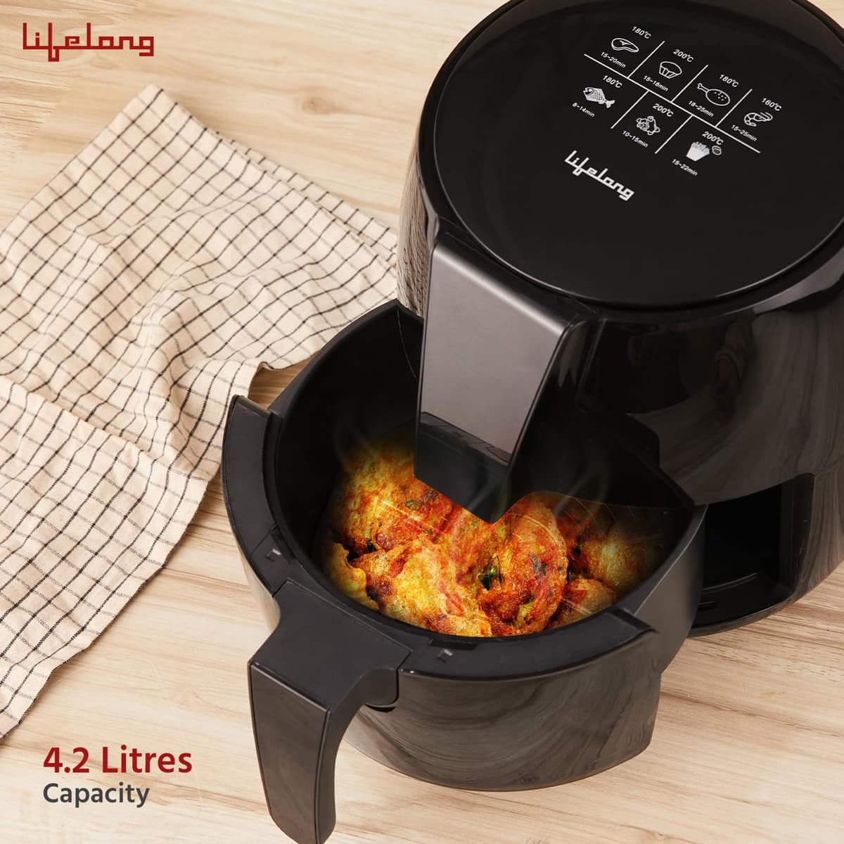 Lifelong Digital Air Fryer 4.2L LLHFD439 thumbnail 5