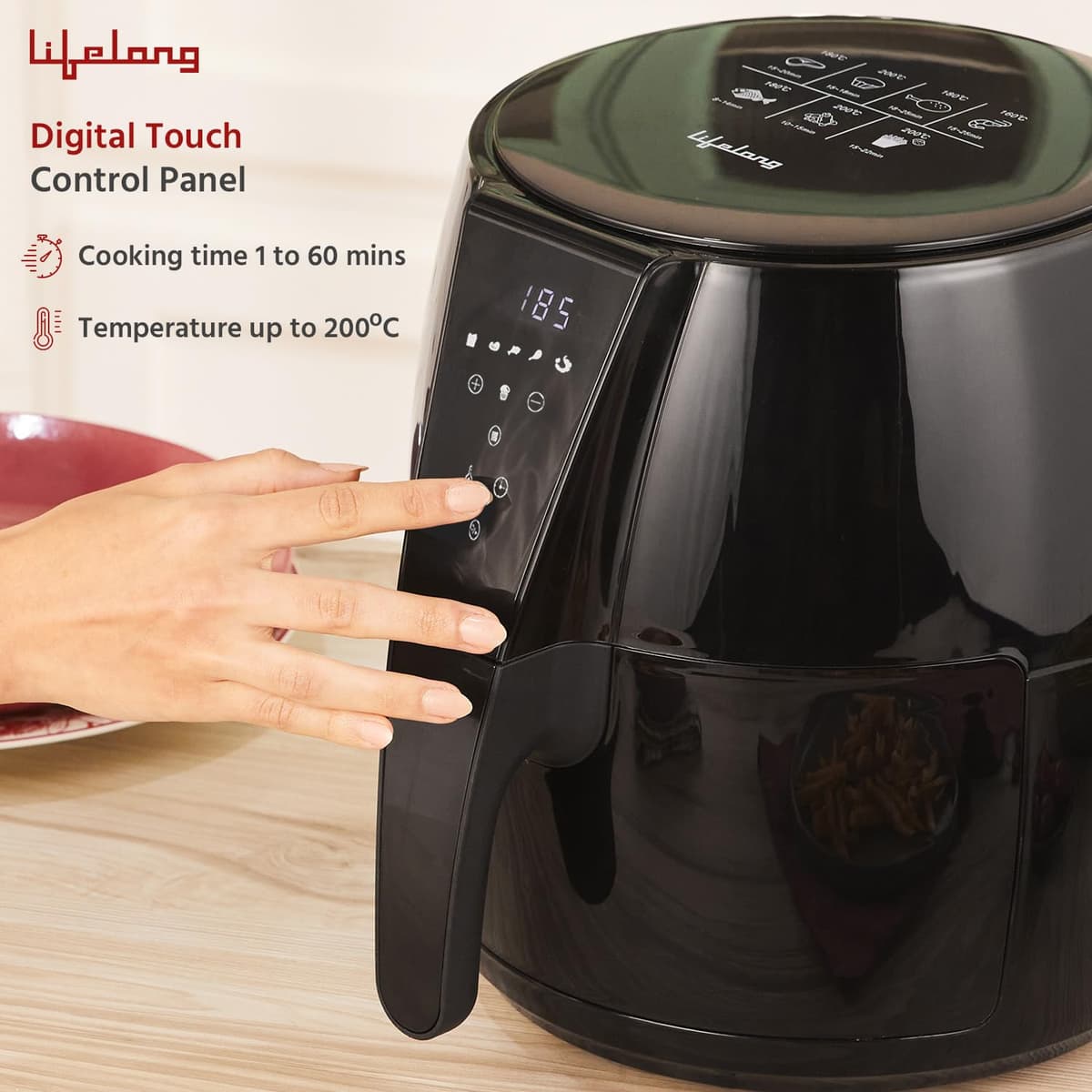 Lifelong Digital Air Fryer 4.2L LLHFD439 thumbnail 4