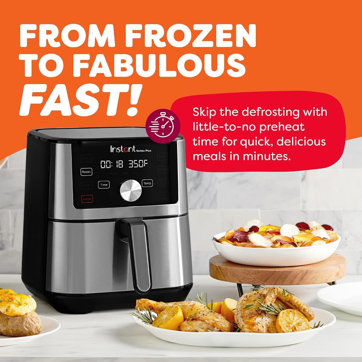Instant Vortex Plus 6L ClearCook Air Fryer thumbnail 3