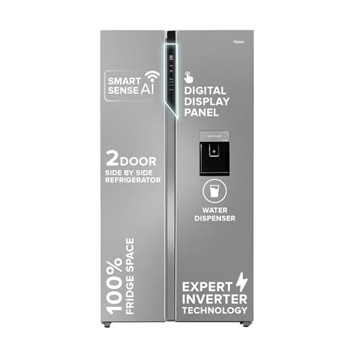 Haier 596L Side-by-Side with Water Dispenser