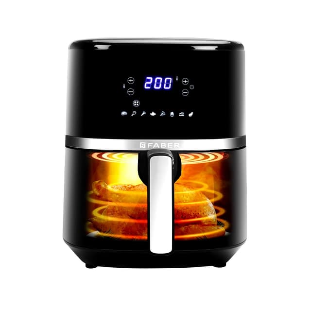Faber 6L Digital Air Fryer with View Window, 1500W