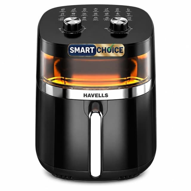 Havells Prolife Stellar Chef 5.5L Air Fryer with Window, 1500W