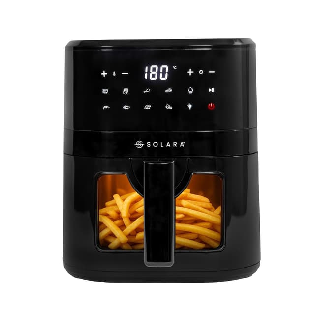 SOLARA 4.5L Digital Air Fryer with See-Through Window, 1500W