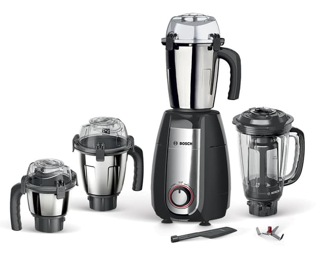 Bosch TrueMixx Pro 1000W Mixer Grinder (4 Jars, MGM8844BIN)