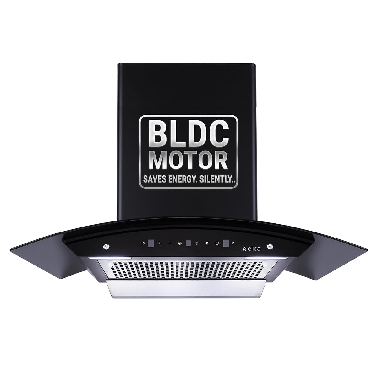 Elica 90cm 1500 m³/hr BLDC Filterless Autoclean Kitchen Chimney (WDFL 900 BLDC HAC LTW MS NERO) - view 1