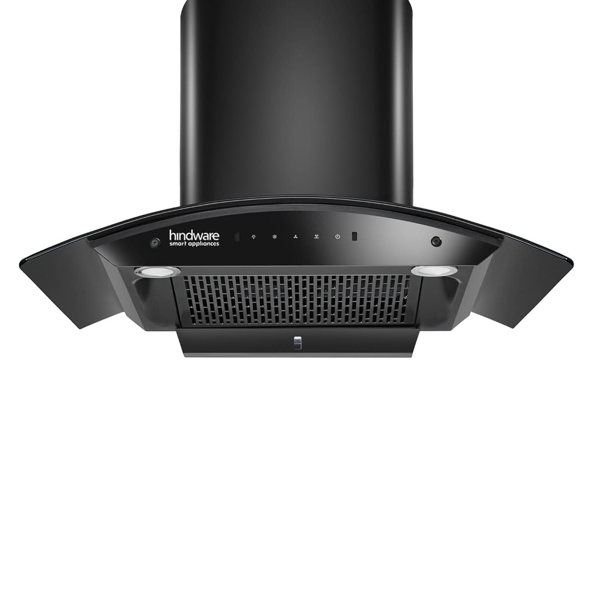 Hindware Smart Appliances Nadia IN 90cm Curved Glass Filterless Autoclean Kitchen Chimney (1500 CMH) - view 1