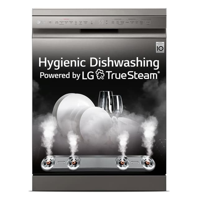 LG DFB424FP 14 Place TrueSteam Dishwasher
