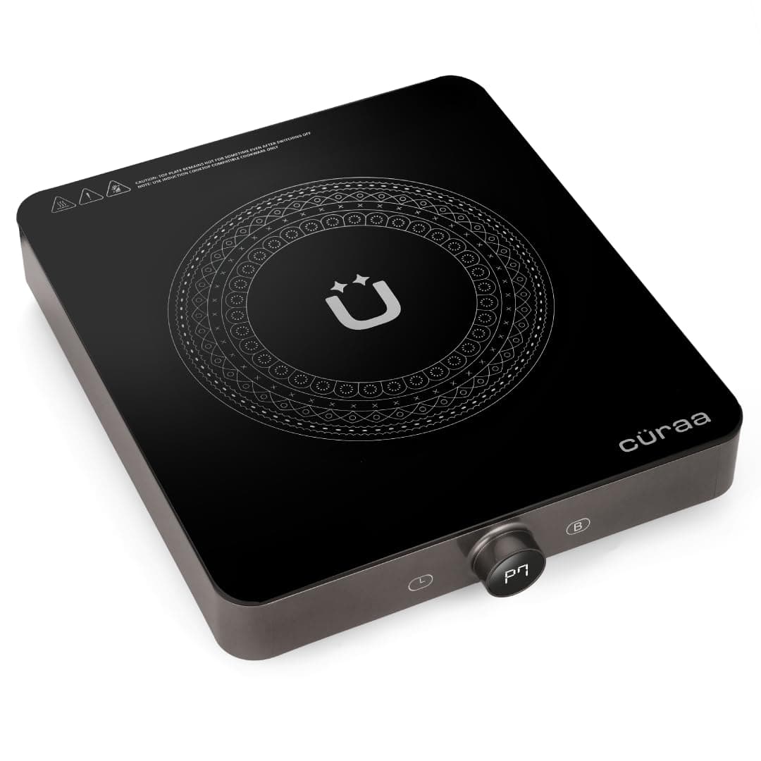 CÜRAA IndiePro 2100W Induction Stove with Rotary Knob - view 1