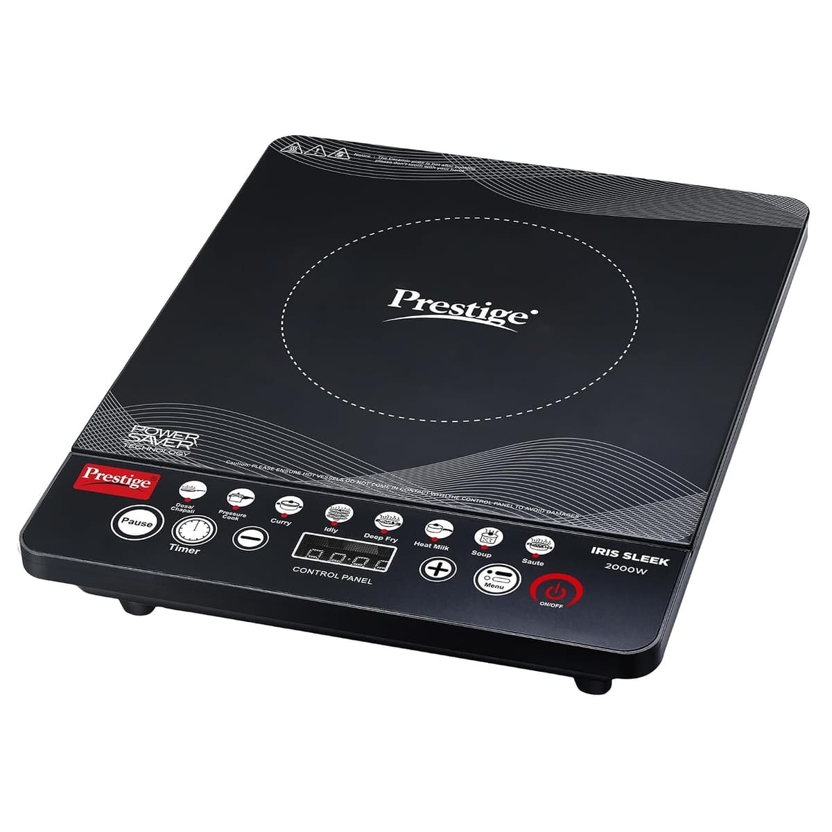 Prestige Iris Sleek 2000W Induction Cooktop - view 1