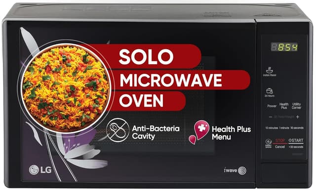 LG 20L Solo Microwave Oven (MS2043BP, Black)