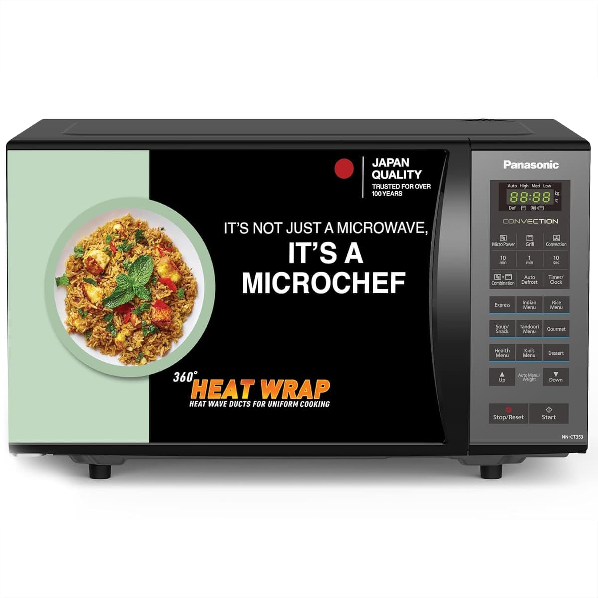 Panasonic 23L Convection Microwave Oven (NN-CT353BFDG)