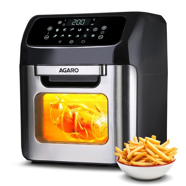 AGARO Regency 12L Air Fryer Oven with Rotisserie, 1800W