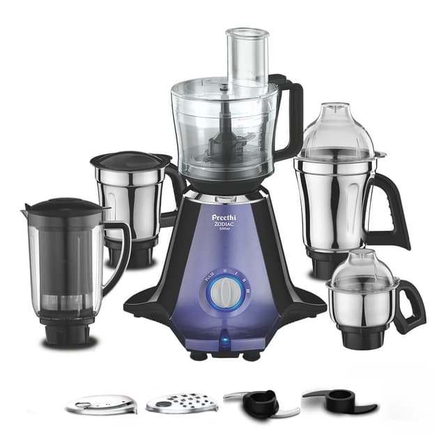 Preethi Zodiac Glitter 750W Mixer Grinder (5 Jars)
