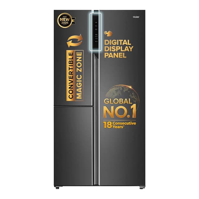 Haier 598L 3 Star Expert Inverter 3-Door Side-by-Side (HRT-683GK)