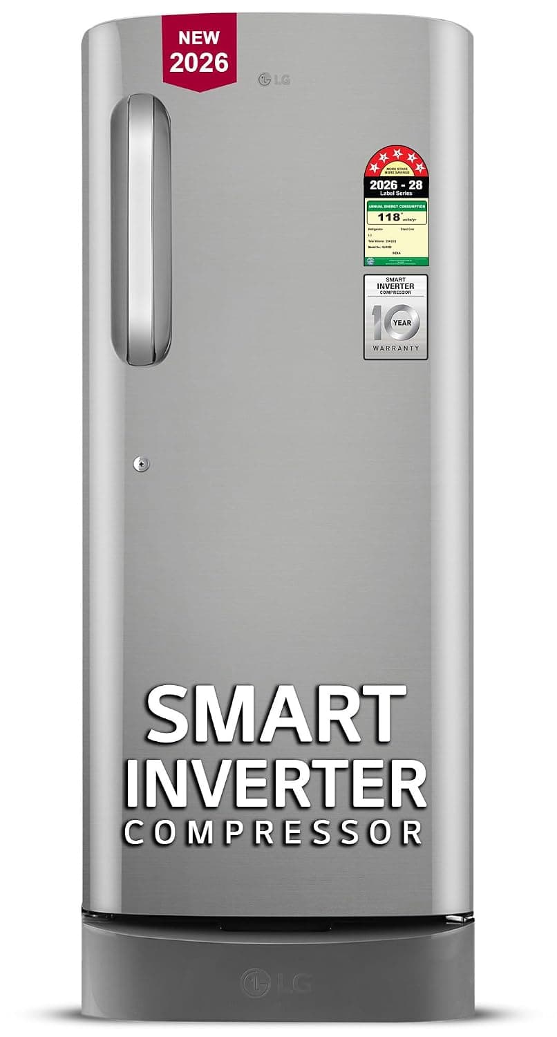 LG 224L 5 Star Smart Inverter Direct Cool Single Door (GLD2356ZAPZ) - view 1