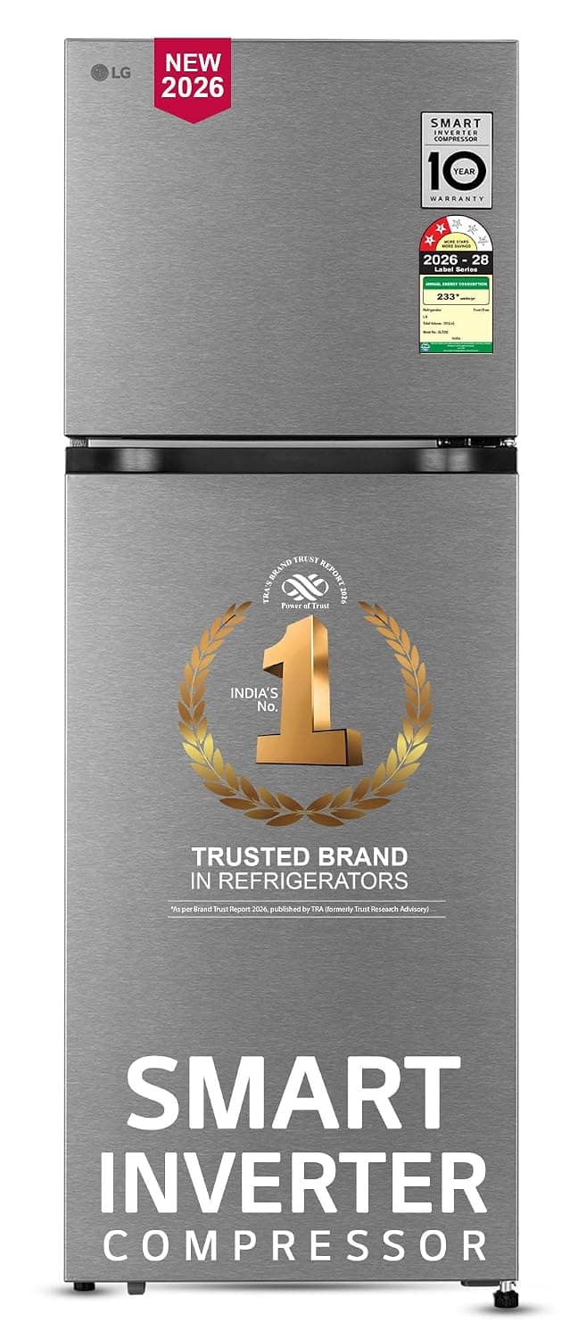 LG 251L 2 Star Frost-Free Smart Inverter Convertible Double Door (GLT2526XWDS) - view 1