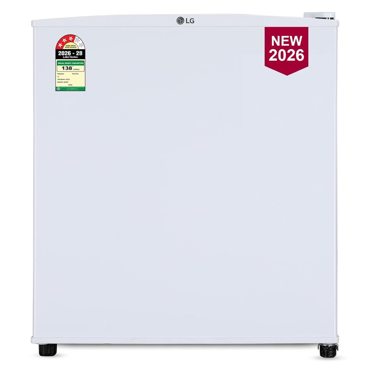 LG 43L 3 Star Direct Cool Minibar Refrigerator (GLD0536VRSW) - view 1