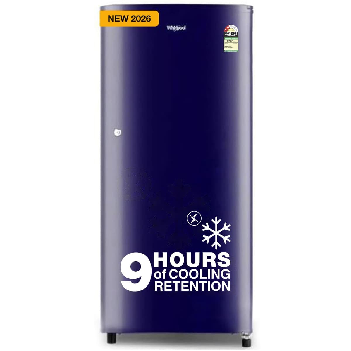 Whirlpool 184L 2 Star Direct Cool Single Door (205 WDE CLS 2S) - view 1