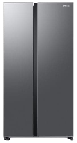 Samsung 653L Bespoke AI Side-by-Side Refrigerator (EZ Clean Steel) - view 1