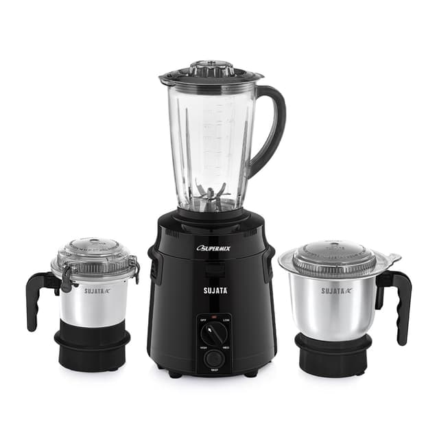 Sujata Supermix 900W Mixer Grinder (3 Jars)