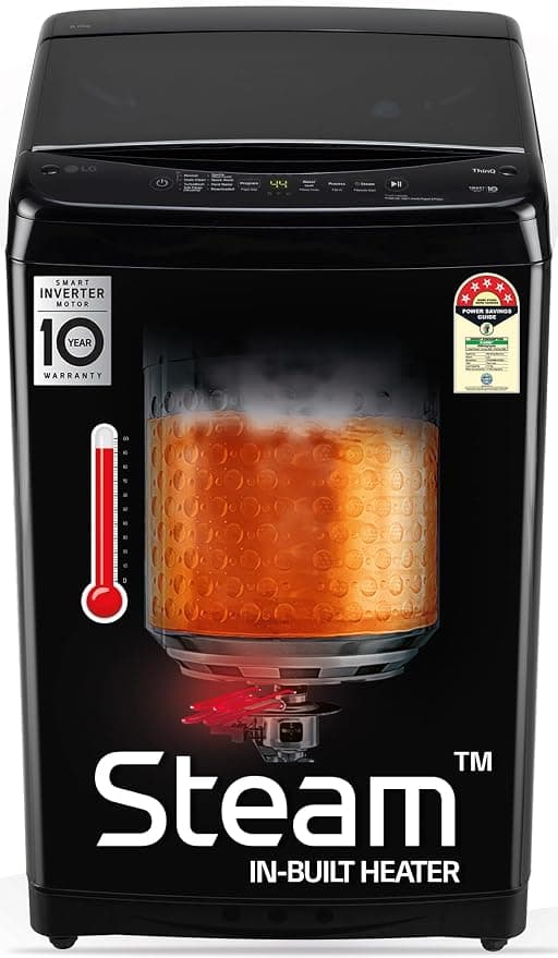 LG 8 Kg 5 Star Smart Inverter Wi-Fi Turbowash Fully Automatic Top Load (In-Built Heater) - view 1