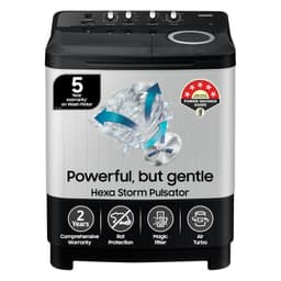 Samsung 8 Kg 5 Star Semi-Automatic Top Load (WT80C4200GG)