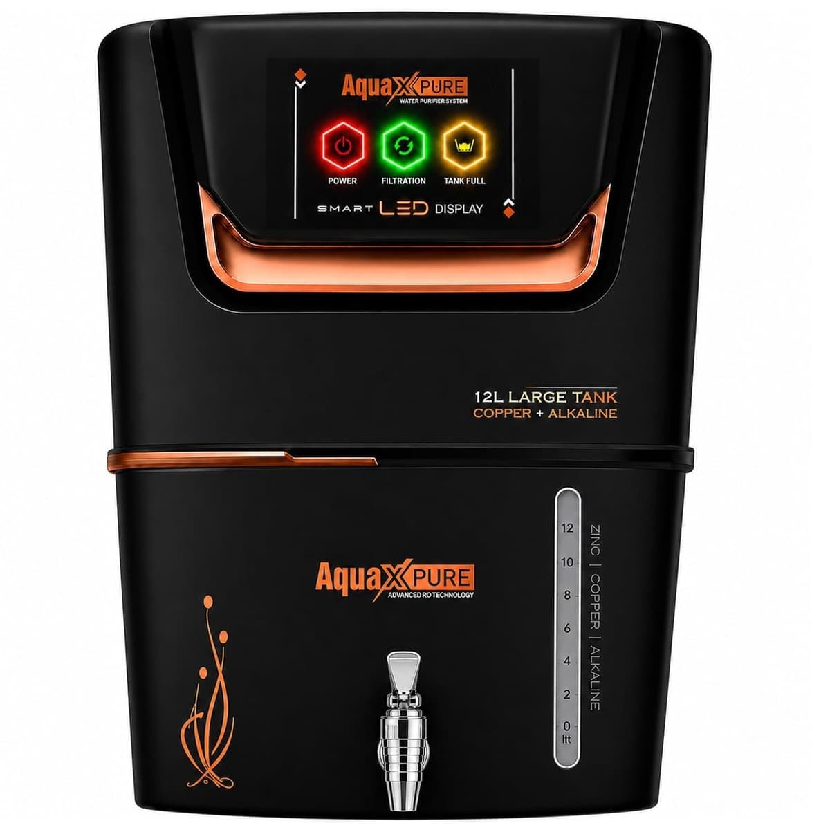 Aqua X Pure Delight RO+UV+UF+Alkaline Water Purifier (12L) - view 1