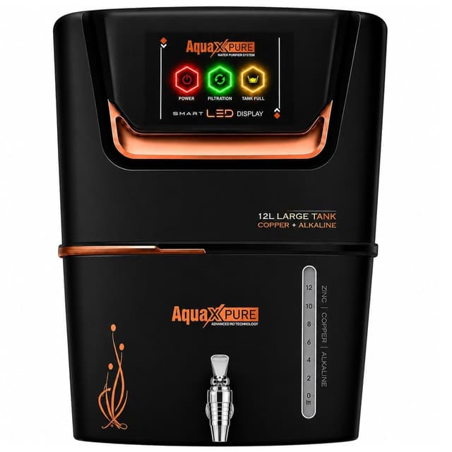 Aqua X Pure Delight RO+UV+UF+Alkaline Water Purifier (12L)