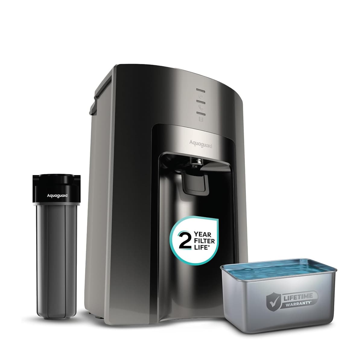 Aquaguard Sure Delight UV+UF 2X Water Purifier (Stainless Steel Tank) - view 1