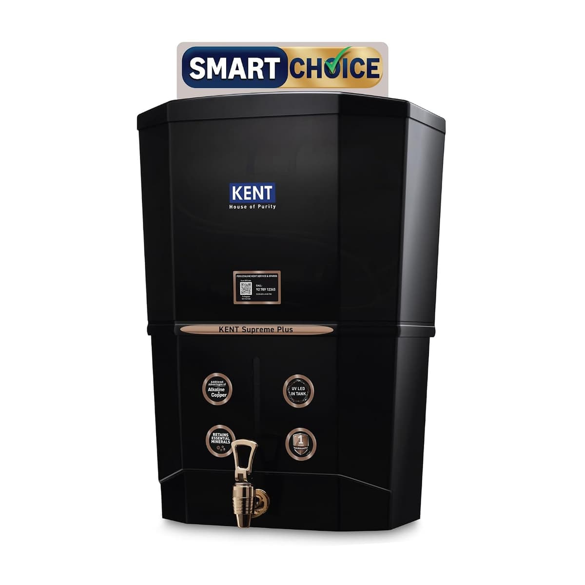 KENT Supreme Plus Alkaline + Copper RO Water Purifier - view 1