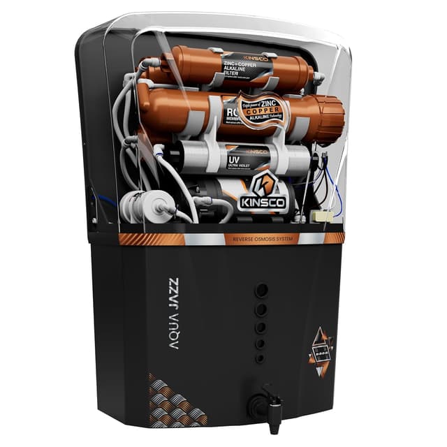 Kinsco Aqua Jazz 15L Copper Alkaline RO+UV+UF Water Purifier