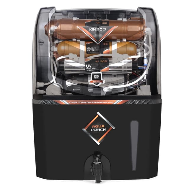 Kinsco Aqua Punch 15L Copper RO+UV+UF Water Purifier Dispenser
