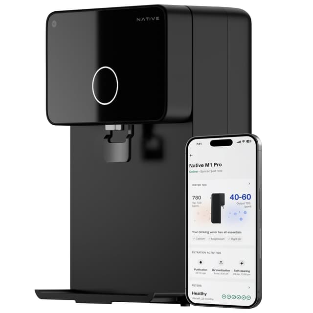Native M1 Pro Water Purifier by Urban Company (Smart Real-Time Tracking)