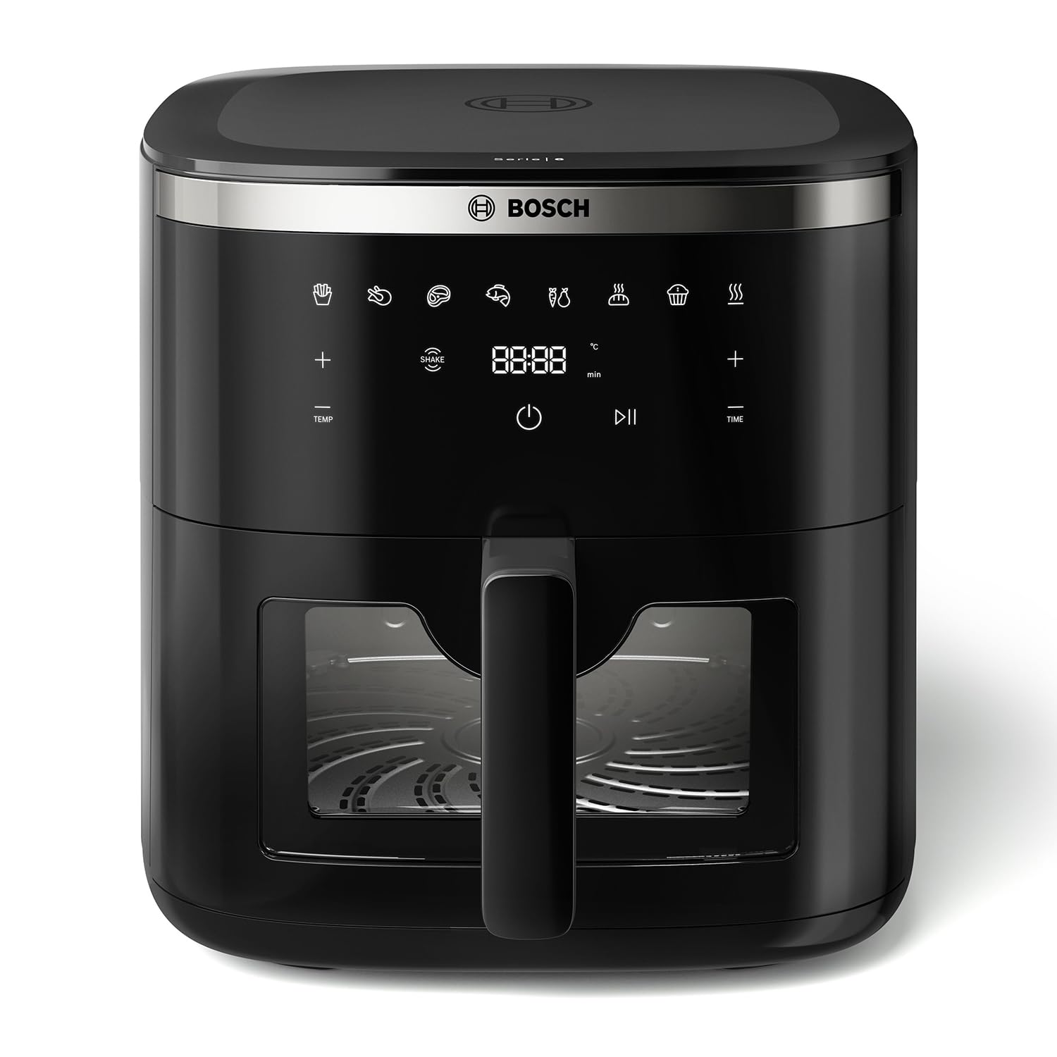 Bosch CrispMaxx Series 6 Digital Air Fryer XL 7.2L with Window, 1800W (MAF671B5IN)