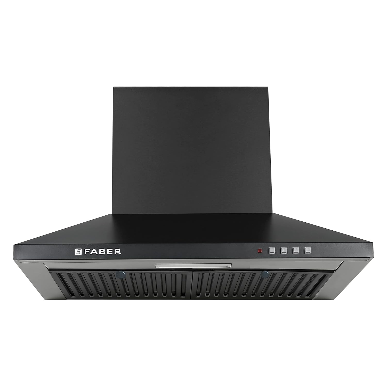Faber Pluto 60cm 1000 mยณ/hr Baffle Filter Kitchen Chimney (HOOD PLUTO PB BF BK 60)
