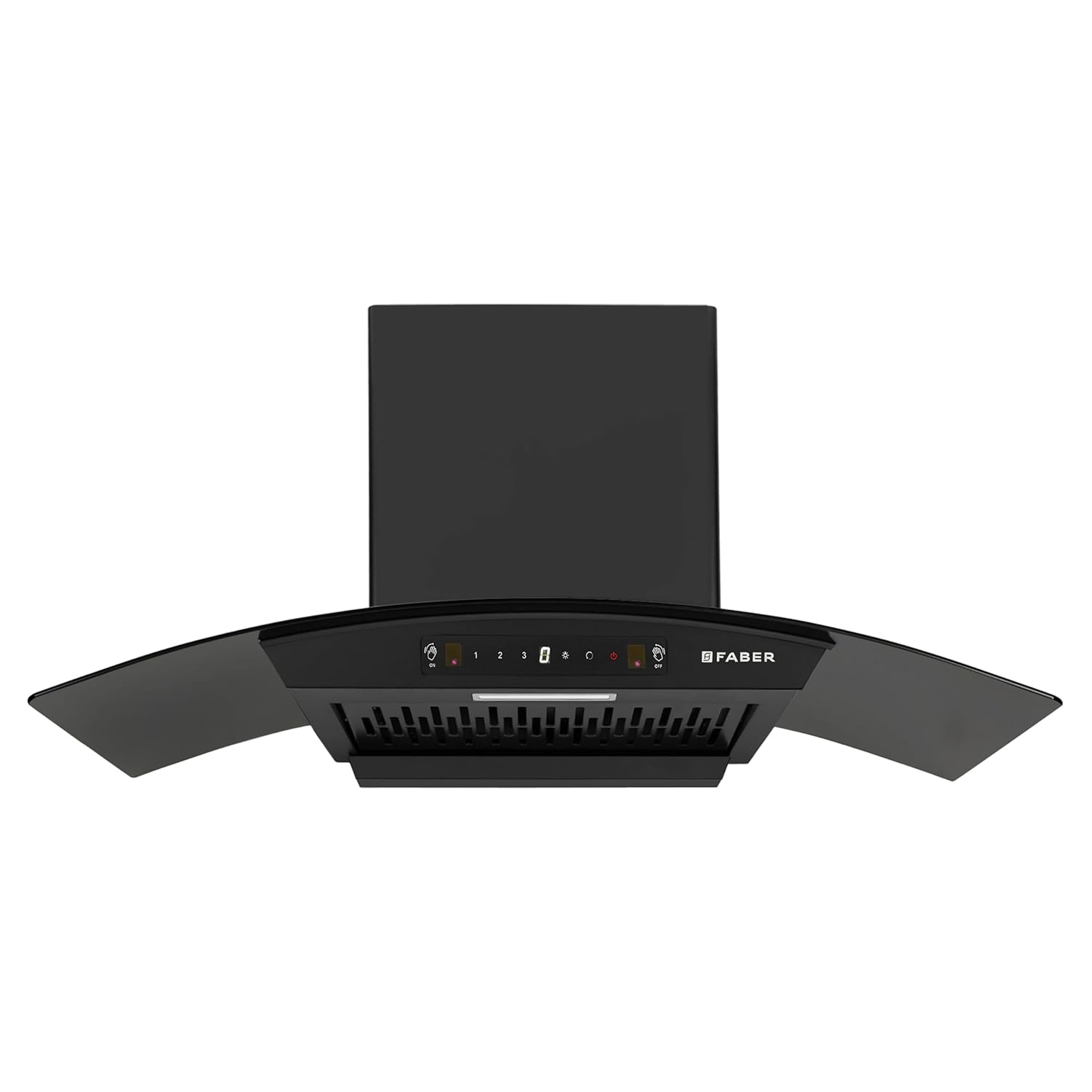 Faber 90cm 1200 m³/hr Autoclean Curved Chimney (Hood Venice IN HC SC FL BK 90)