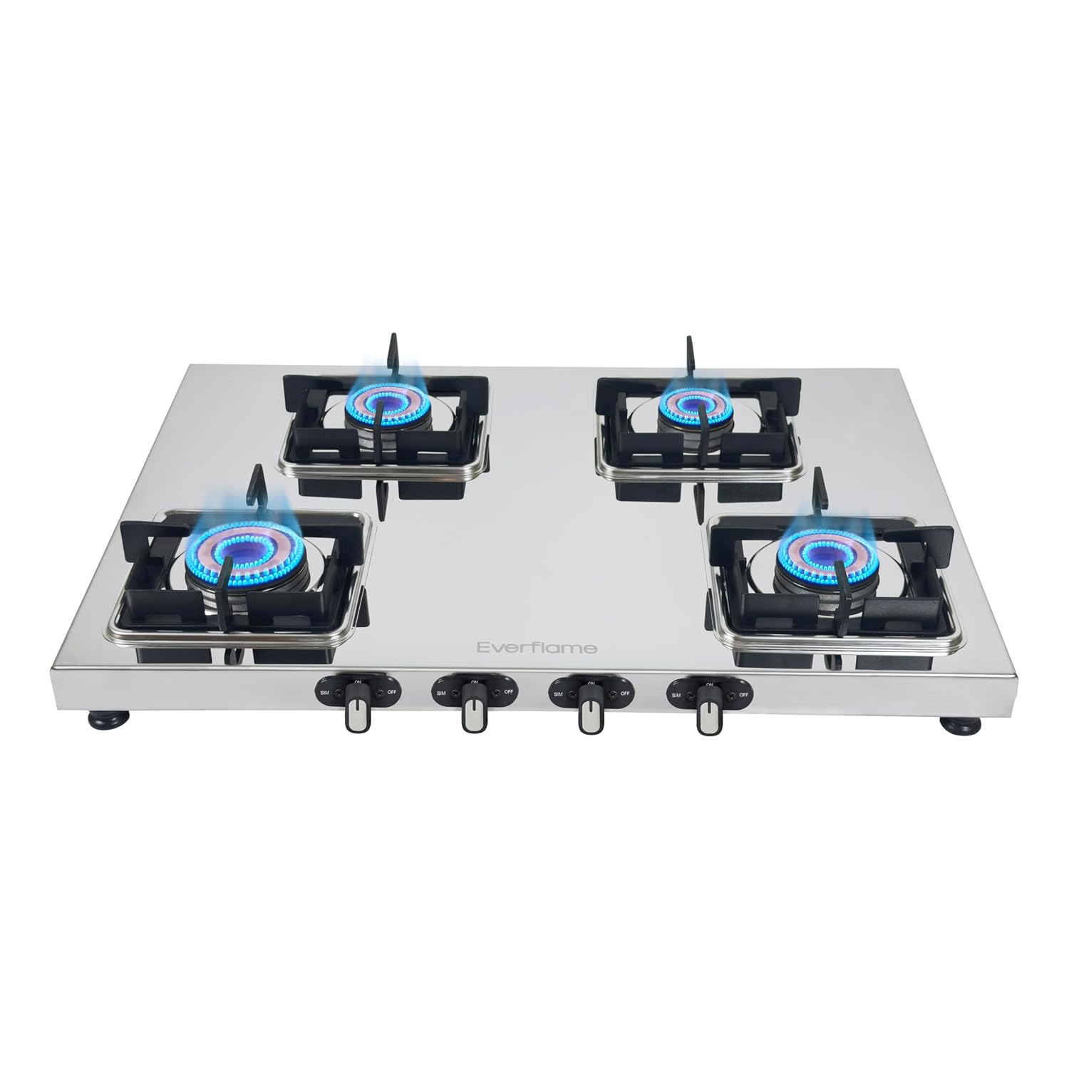 Everflame Prime 4 Burner Stainless Steel Gas Stove