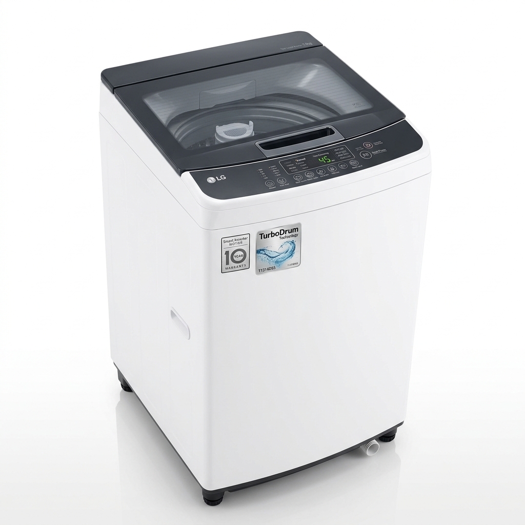 LG 7 Kg 5 Star Smart Inverter Top Load (T70SKSF1Z)