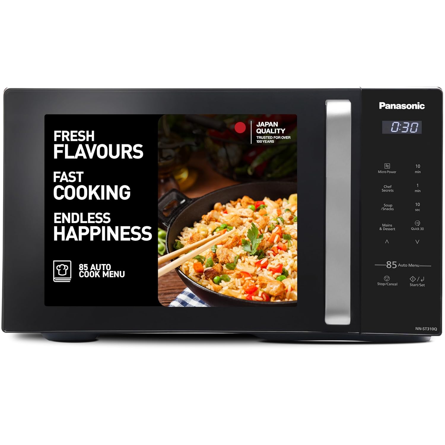 Panasonic 25L Solo Microwave Oven (NN-ST310QBFG)