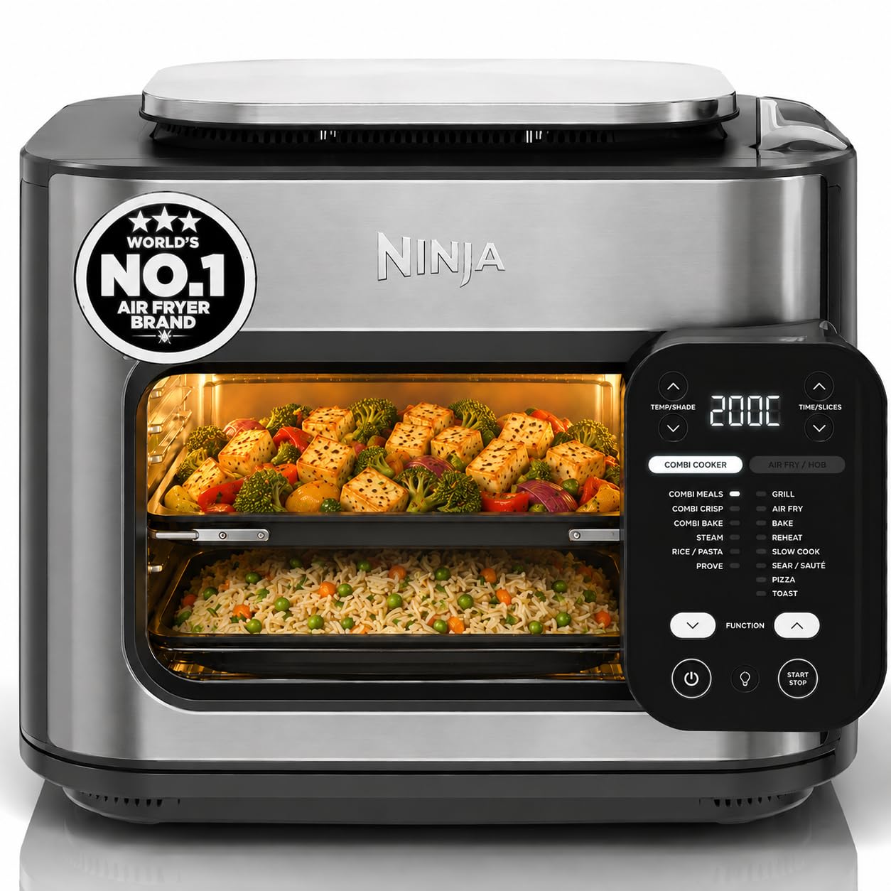 Ninja Combi 14-in-1 Multi-Cooker, Oven and Air Fryer (SFP701IN, 12.5L)
