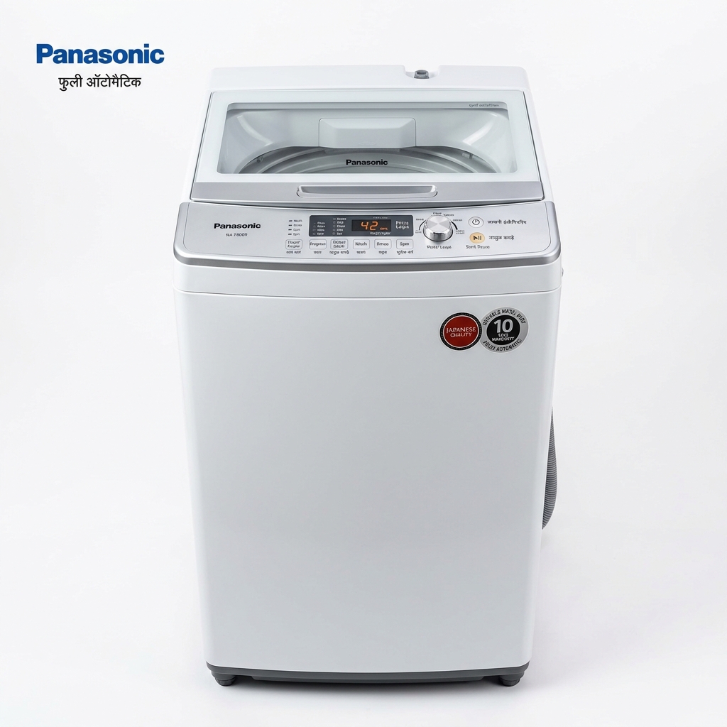Panasonic 6 Kg 5 Star Fully-Automatic Top Load (NA-F60LF1HRB)