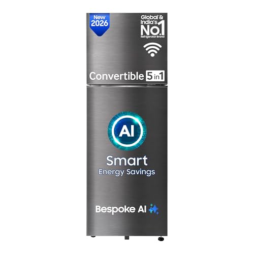 Samsung 330L Wi-Fi Bespoke AI Double Door Refrigerator